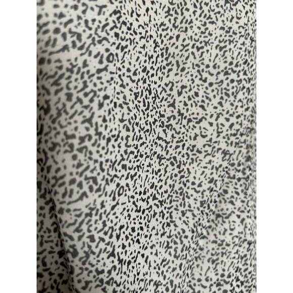 100% Silk French Connection Beaded Embellished Midi Dress Size 6 Black Beige - Picture 10 of 14